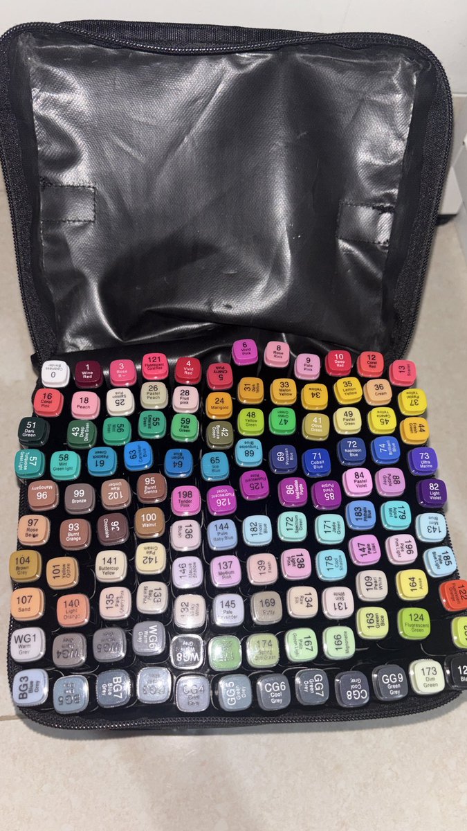 jyolc's tweet photo. WTS Touch Marker 120 PCS jarang banget dipake
fomo sama coloring, udah ada alcohol marker lain isi 60 :)) https://t.co/AJ7W9crEQC