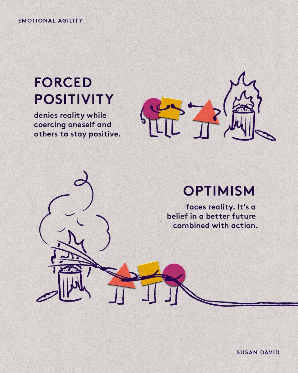 SusanDavid_PhD's tweet photo. Forcing positivity in a negative situation is not leadership. It's denial. https://t.co/XunkKgCHLz
