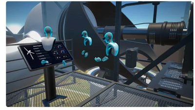 htcvive's tweet photo. Before teams build, train or make changes in the real world, they can test it in XR.

With digital twins, organisations can step inside virtual replicas of real spaces, systems and workflows to collaborate, simulate and train more effectively.

Learn more: https://t.co/44Vegp33hW https://t.co/CmfFYIc5vF