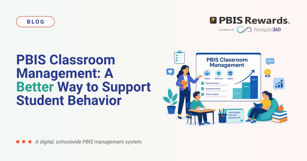 PBISRewards's tweet photo. "98–99% of our students are doing exactly what they should every day." So why do so many discipline systems focus on the small percentage who aren’t?

PBIS helps schools build proactive behavior support for all students. 

Read the blog to learn more.  
https://t.co/5qvjiDqVeG https://t.co/jUSBKF2fHw