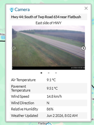 LaPrairieWorks's tweet photo. 511 Conditions Snapshot – North Central Alberta (8:30am): Mostly bare-dry conditions in North Central Alberta this morning. Drive with caution and adjust travel speeds accordingly. Conditions may change. Check 511 Alberta for updates. https://t.co/pFWvqM2QKK https://t.co/Jge5fggUJp