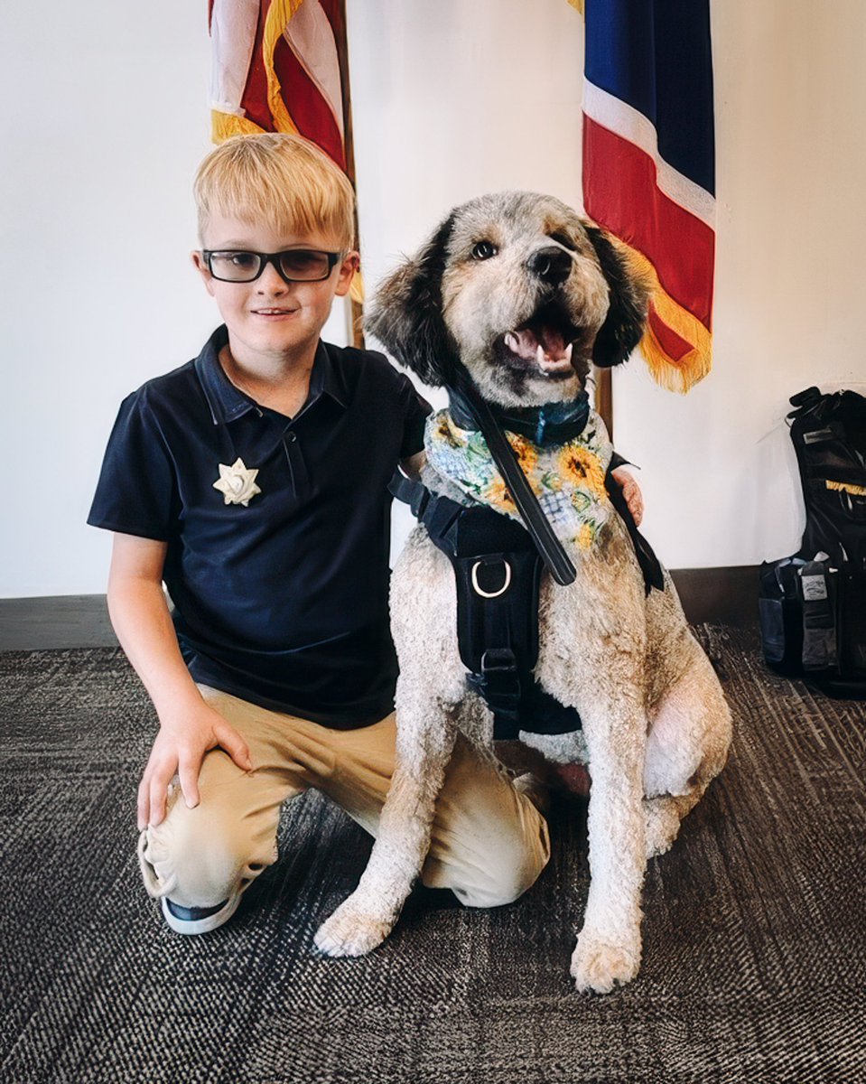 sweetwaterso's tweet photo. ⭐️👮 Meet 6-year-old Kashtyn, our newest Deputy for a Day! From his swearing-in to K9, drone, bomb squad, Taser, and patrol vehicle demos, he had a full morning with SCSO. More here: https://t.co/y2y4MVQqko https://t.co/EG905vfoe2