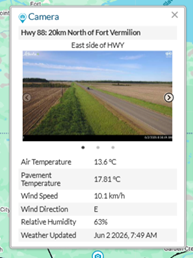 LaPrairieWorks's tweet photo. 511 Conditions Snapshot – Northern Alberta (8:30am):  Bare-dry conditions in the north this morning. Drive with caution and adjust travel speeds accordingly. Conditions may change. Check 511 Alberta for updates. https://t.co/pFWvqM2QKK https://t.co/w8rft9FjCQ