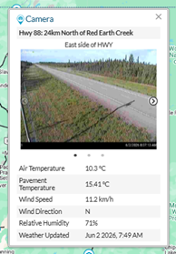 LaPrairieWorks's tweet photo. 511 Conditions Snapshot – Northern Alberta (8:30am):  Bare-dry conditions in the north this morning. Drive with caution and adjust travel speeds accordingly. Conditions may change. Check 511 Alberta for updates. https://t.co/pFWvqM2QKK https://t.co/w8rft9FjCQ