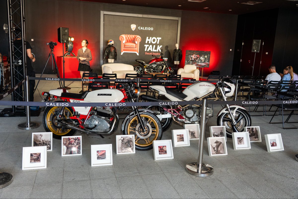 ducatiesp's tweet photo. Velocidad. Diseño. Cultura. Inspiración.

Así fue #DucatiInspira, una experiencia que reunió en Caleido a artistas, creadores y apasionados de Ducati para descubrir nuevas formas de interpretar nuestra esencia.

Gracias por acompañarnos.

#Caleido #Ducati #DucatiMadrid https://t.co/pqIvQ74UYJ