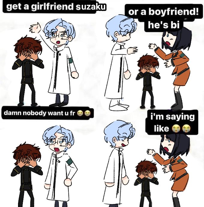 aguijonletal's tweet photo. #happypridemonth to suzaku https://t.co/YnpIYJUs9H