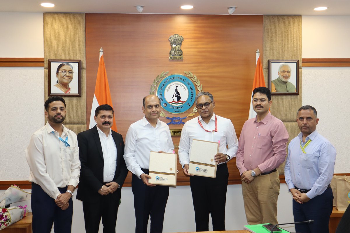 NABET_QCI's tweet photo. 1/3

A Proud Milestone in Strengthening Quality Across the Maritime Ecosystem
NABET-QCI &amp; DG Shipping Join Hands to Drive Quality, Transparency, and Continuous Improvement

On June 2, 2026, NABET-QCI &amp; the Directorate General of Shipping signed a Memorandum of Understanding (MoU) https://t.co/EQH7djNCLX