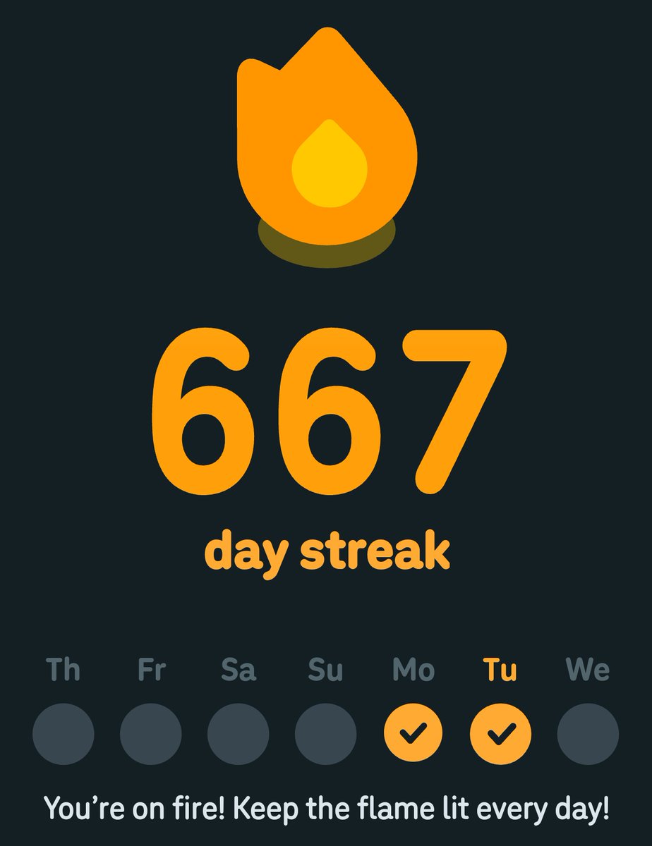 MJDB_'s tweet photo. I STILL CAN'T BELIEVE THEY REVIVED MY STREAK #duolingo https://t.co/XZpCv7K23v