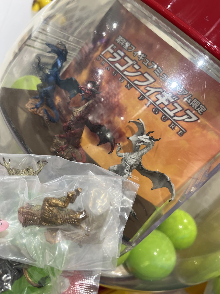 行きたかった長浜の海洋堂フィギュアミュージアム😆ドラゴンめっちゃ