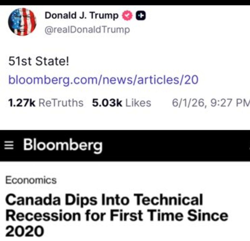 AbGamble1's tweet photo. Poilievre's "full blown recession" rant has caught the attention of Donald Trump. Hoekstra also believes this puts America 🇺🇸 in a position of power. Poilievre lied but the White House is running with it. POILIEVRE just FKed up our CUSMA negotiations, Unbelievable https://t.co/WF5yfrIUrS
