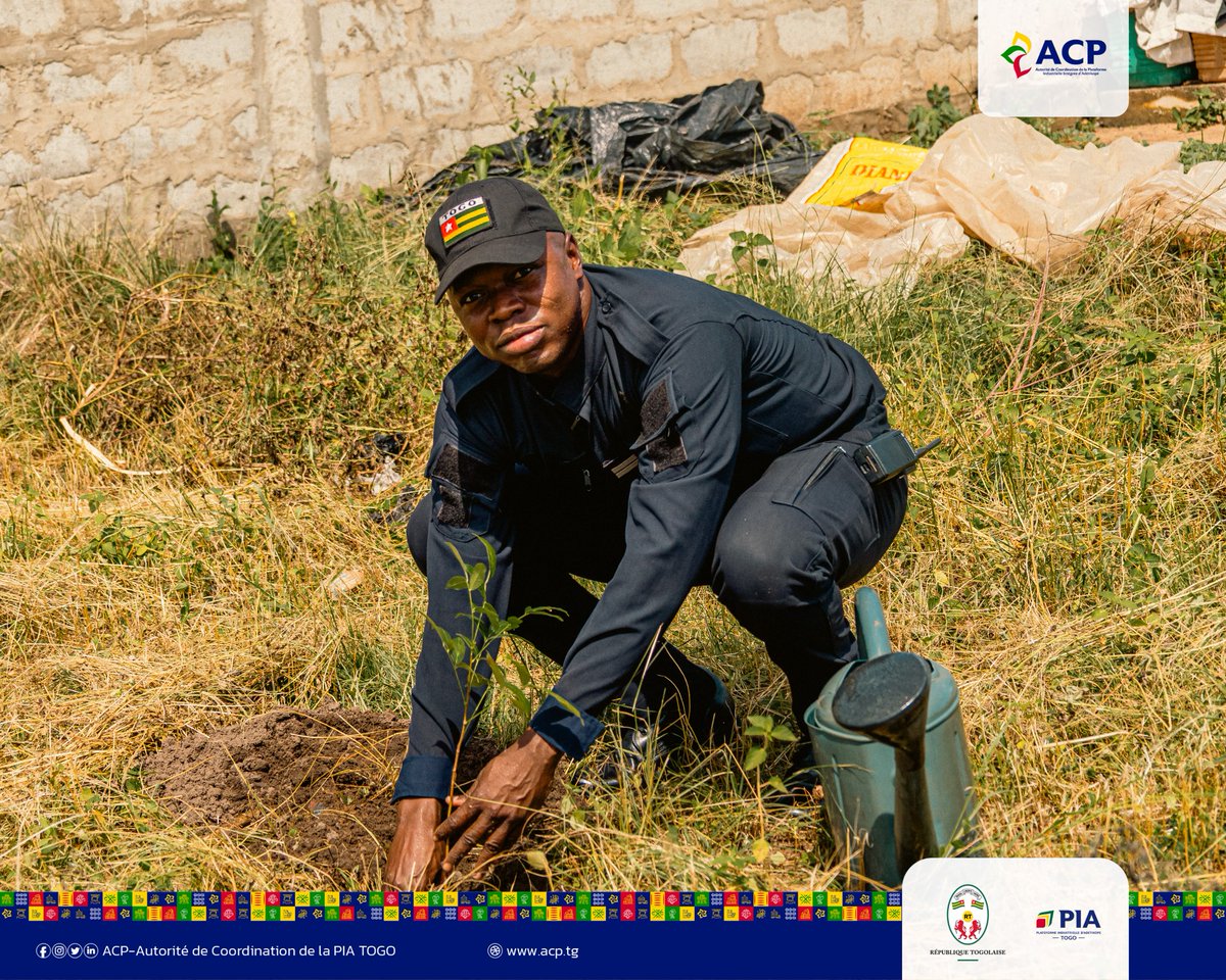 acp_tg's tweet photo. L’ACP réaffirme sa volonté d’accompagner le développement industriel du #Togo dans une approche responsable, conciliant croissance économique, protection des ressources naturelles et bien-être des générations futures.

#JournéeDeLArbre #TogoVert #ACP #PIA #Adétikopé #Togo 🇹🇬 https://t.co/WVKdiVSWPh