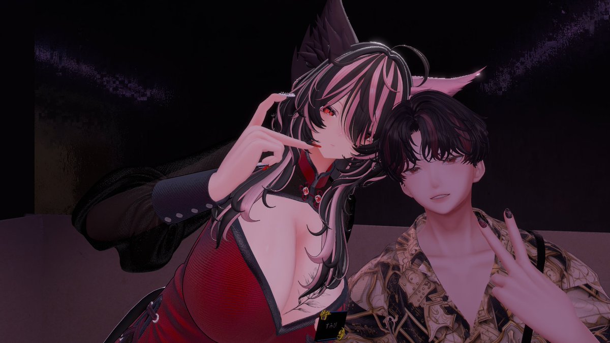 now_cha_'s tweet photo. 初めてElmeiraに行くことができました！
素敵なお姉さま方と素敵な時間を過ごすことができてよかったです！
今回は面白系８割とのキャストさんの声もありましたが、ただ面白いだけでなく、ドキッとさせられるようなこともあり最高でした！
また次はアクセサリーもつけてお伺いします！
#VRC_Elmeira https://t.co/ZLWuszmnI8