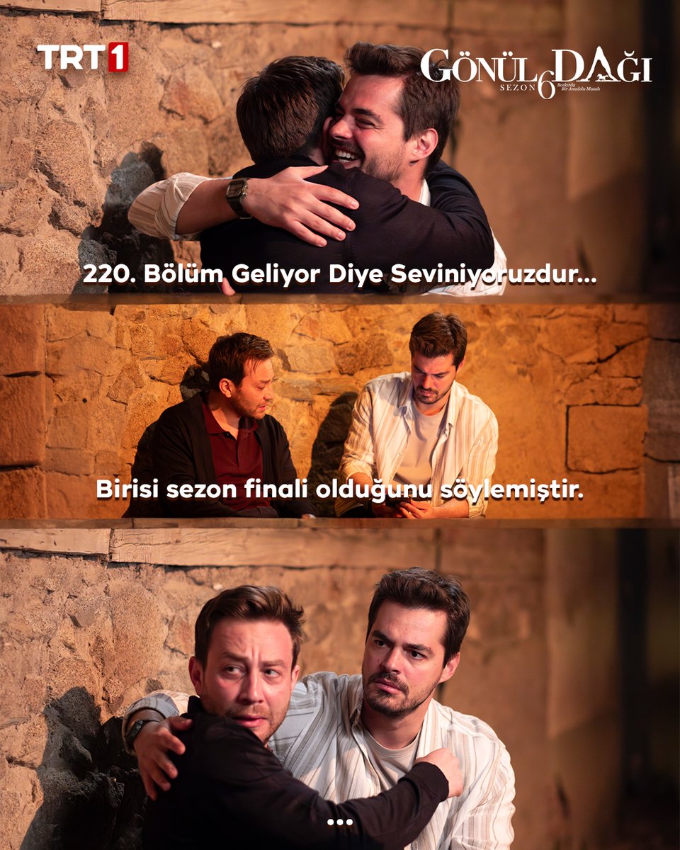 gonuldagitrt's tweet photo. Üzücü bir durum… 😢

#GönülDağı sezon finali bölümüyle cumartesi 20.00’de #TRT1’de! ⛰
@trt1 https://t.co/B1OeU6KaNC