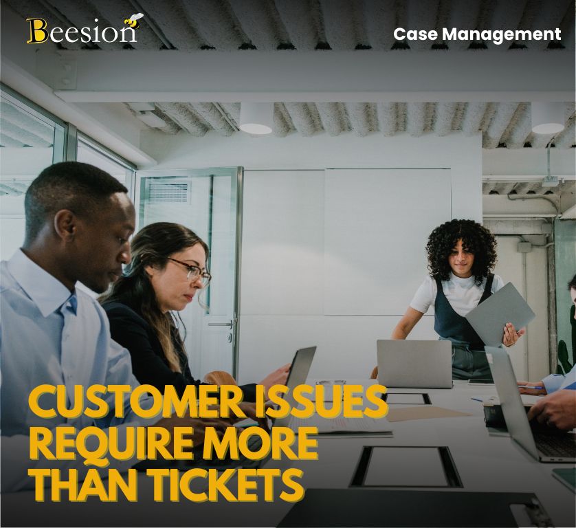 Beesion's tweet photo. Customer issues rarely stay in one place.

Case Management helps bring customer care issues, service cases, network incidents, scheduled field work, and even bulk outages into one unified operational environment. 

Explore Beesion Case Management: https://t.co/Rpm1hOS3Wp https://t.co/y0iFHpDDF6