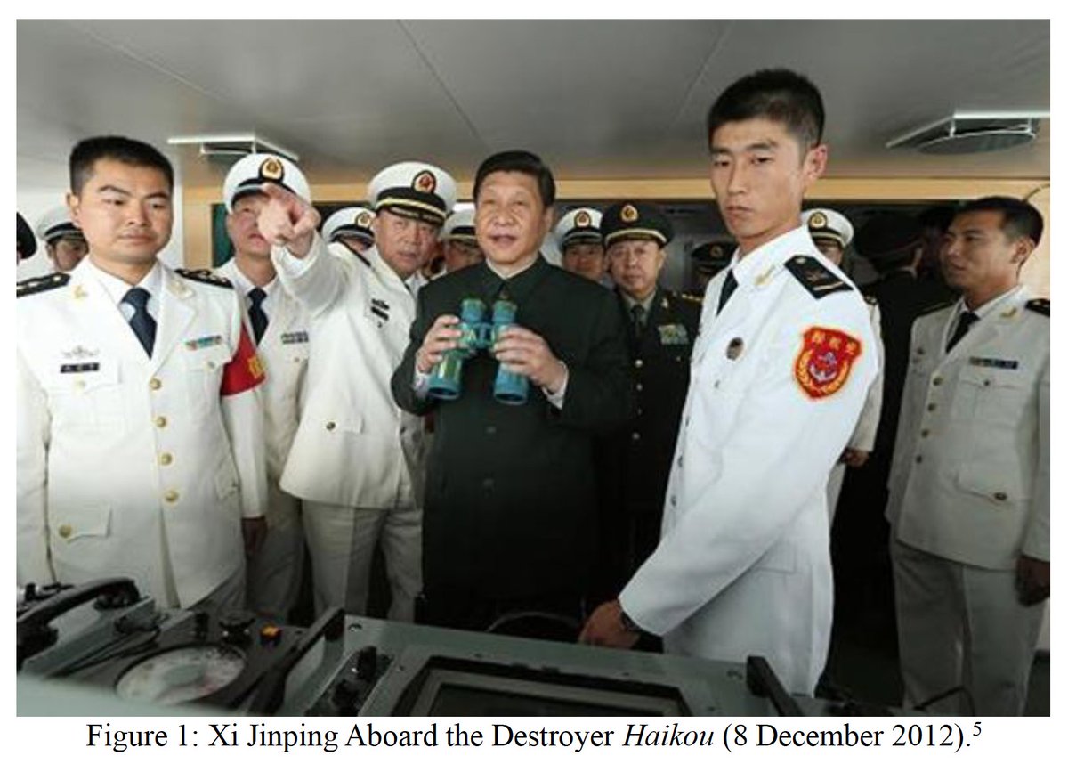 AndrewSErickson's tweet photo. From #Xi to the Sea! #China’s Paramount Leader is the #Navy Lobby of One Directing the Middle Kingdom’s Meteoric Military Maritime Rise!
Major insights from @rdmartinson88 in @NavalWarCollege/@ChinaMaritime Report #54—“Chairman Xi’s Navy”
https://t.co/lX91oTsK8Y
Curated content: https://t.co/61B0UBjuPS
From CMSI Director CAPT @ChrisHSharman, @USNavy (Ret.):
China Navy Watchers: How much of China’s Navy (the PLAN’s) rise can be traced directly to Xi Jinping?
In China Maritime Report No. 54, “Chairman Xi’s Navy,” CMSI’s own Professor Ryan Martinson tackles this fundamental question.
Drawing on authoritative Chinese sources, his report argues that Xi has been far more than a passive observer of China’s naval rise—he has been one of its principal architects.
Professor Martinson argues Xi has been a driving force behind the PLAN’s transformation from a regional force into a navy capable of projecting power into the far seas.
The report further contends that Xi is the PRC’s first true “navalist” leader, whose deeply held beliefs about maritime power have directly influenced the PLAN’s modernization, expansion & employment.
Drawing on authoritative Chinese sources, this CMR details Xi’s personal involvement in key decisions that have reshaped PRC naval power—including military reforms that elevated the PLAN’s status within the PLA, investments in aircraft carriers & nuclear submarine forces, the establishment of China’s 1st overseas military base, expansion of the PLAN Marine Corps, & efforts to strengthen China's position in disputed maritime regions.
For naval professionals, policymakers & analysts seeking to understand the future trajectory of PRC military maritime power, Chairman Xi’s Navy offers a new perspective on the leader whose vision, priorities & decisions have fundamentally shaped the PLAN’s modernization, missions & strategic direction.
A must read for those who want to better understand Xi’s vision for the PLAN.