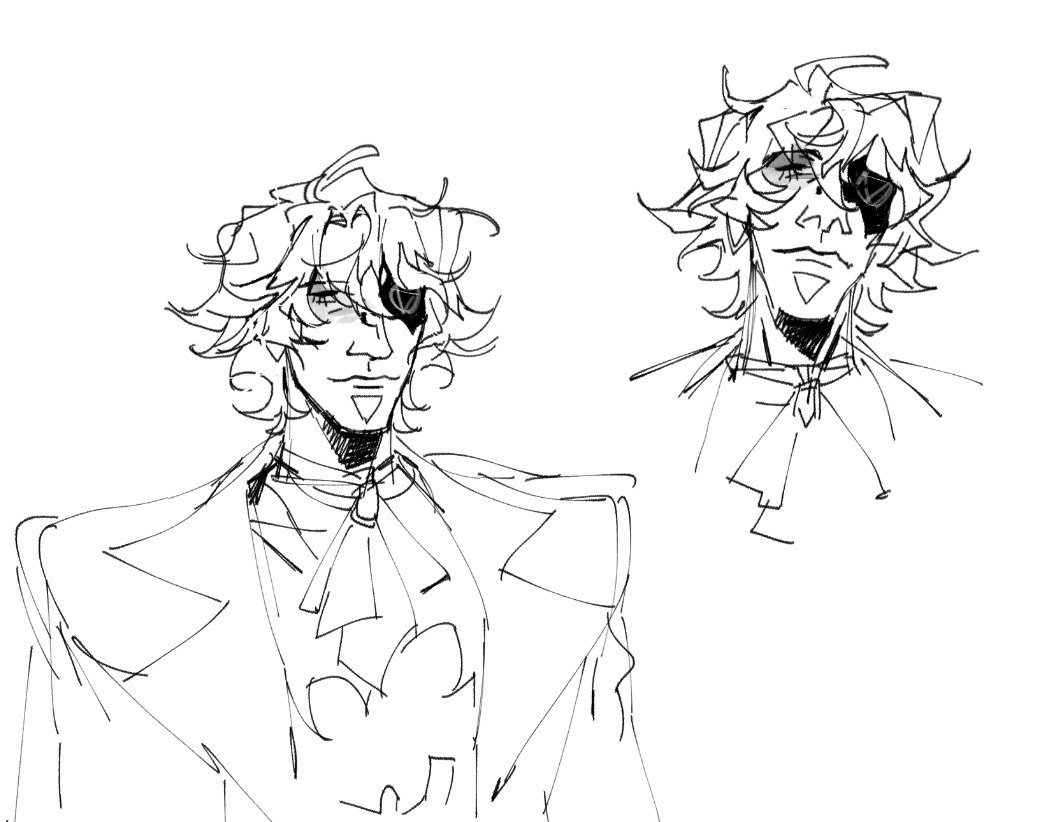 petrrrrrrrro's tweet photo. promised my friends i'd try drawing stib, even though i'm traumatized and trying to ignore his existence bc of unpleasant associations with a ship i hate. but i think i'm healing a bit with nortcest. in any case the first try is a flop but okay. maybe next time will better https://t.co/FPd7x0urI7