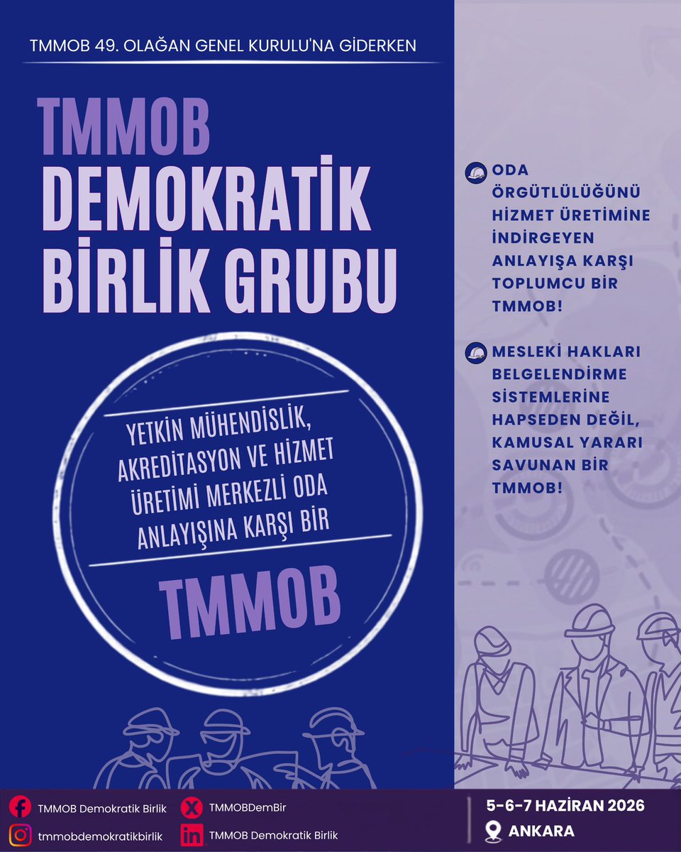 TMMOB Demokratik Birlik tweet media