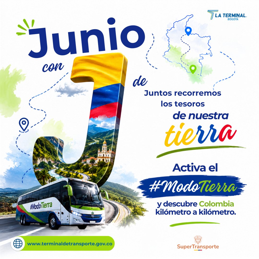 TerminalBogota's tweet photo. ✨ ¡Colombia está llena de paisajes inolvidables y pueblos llenos de historia!

En La @TerminalBogota conectamos a @Bogota con más de 600 destinos nacionales, para que descubras los verdaderos tesoros de nuestra tierra kilómetro a kilómetro.

🧵👇🏻 https://t.co/ofkicmcrho