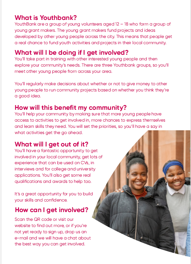 LinthouseHA's tweet photo. Glasgow's Youthbank is recruiting young people aged 12-18 to form part of their young grant makers' decision making groups. https://t.co/C1GsLo5jiT