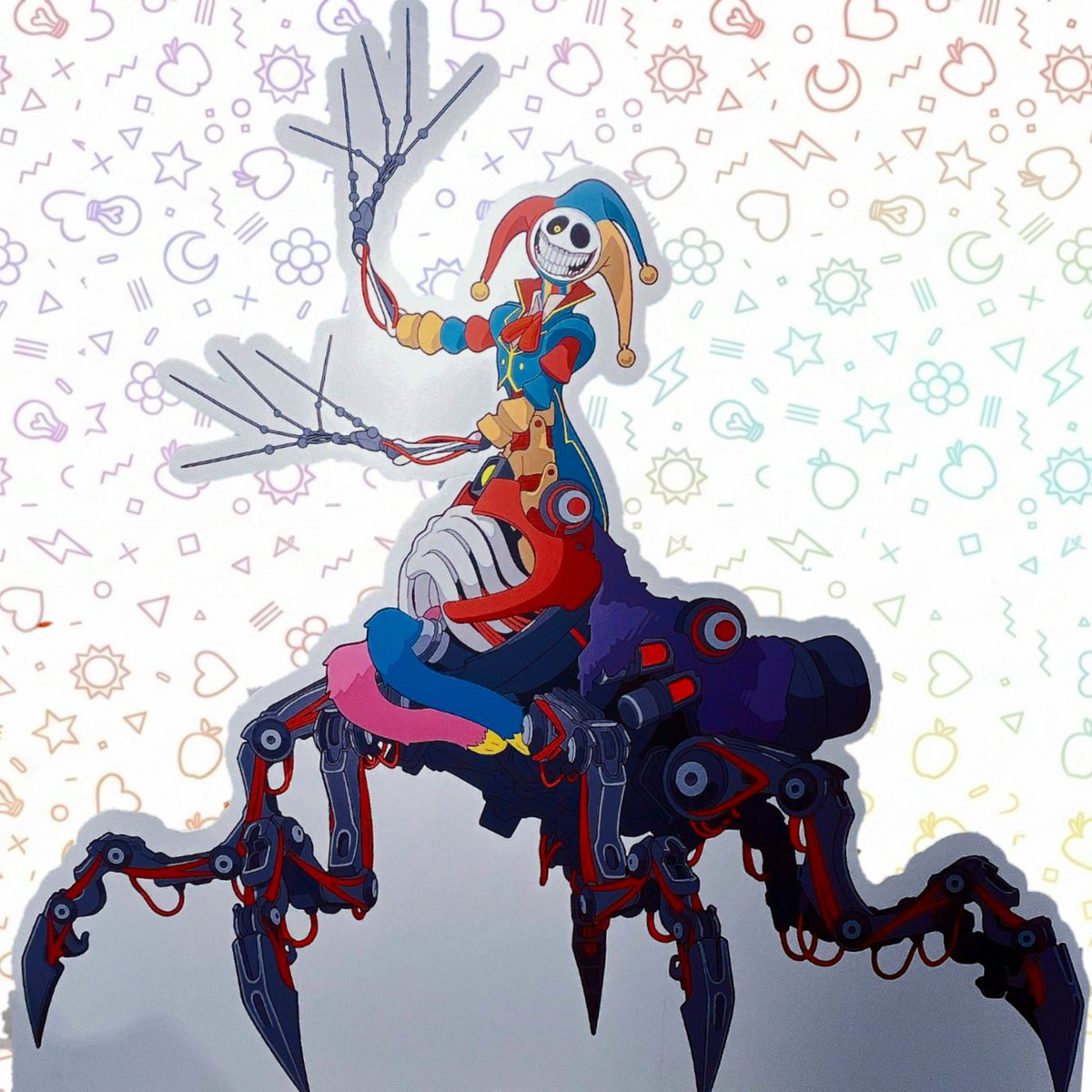mascotmassacre's tweet photo. 🎨 The Prototype Official Artwork

New Official 2D cutout artwork for the Prototype from Poppy Playtime Chapter 5. https://t.co/GS42MdLRh7