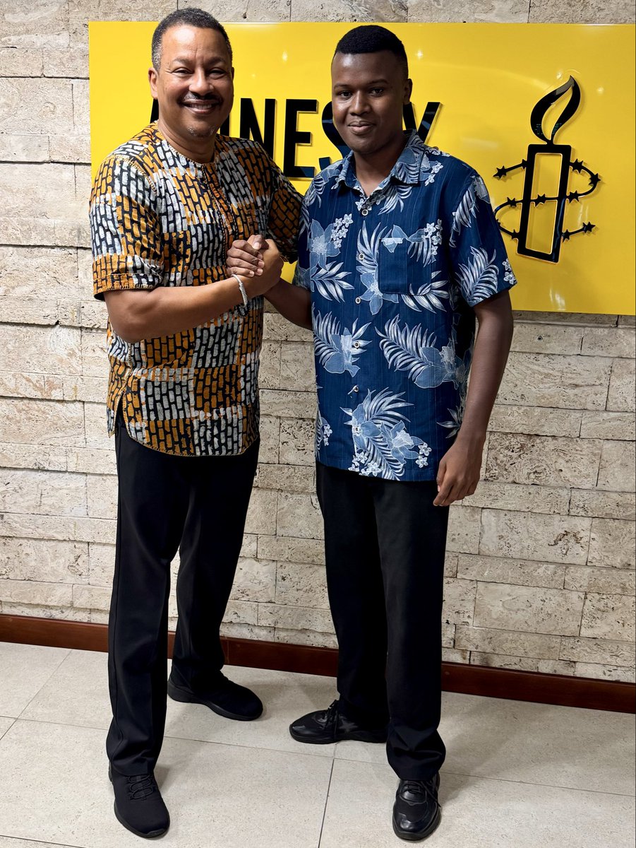 AmnestyKenya's tweet photo. Met with survivors of enforced disappearances to discuss the urgency for full reparations, full accountability and non recurrence of police violence during protests. Inspired by their resilient demand for compensation.
 #AmnestyDialoguesKE https://t.co/ormiRYBVCm