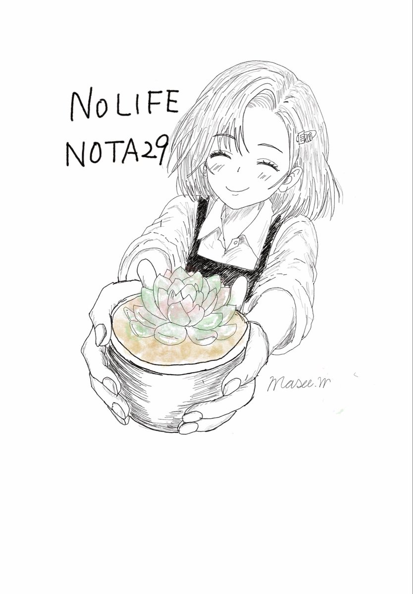 miina118's tweet photo. 今日は多肉植物の色塗りまで。 #イラスト #オリキャラ #練習中 #Illustrator #多肉植物 #桃太郎 #タニラー https://t.co/LDOaqrs5Fi