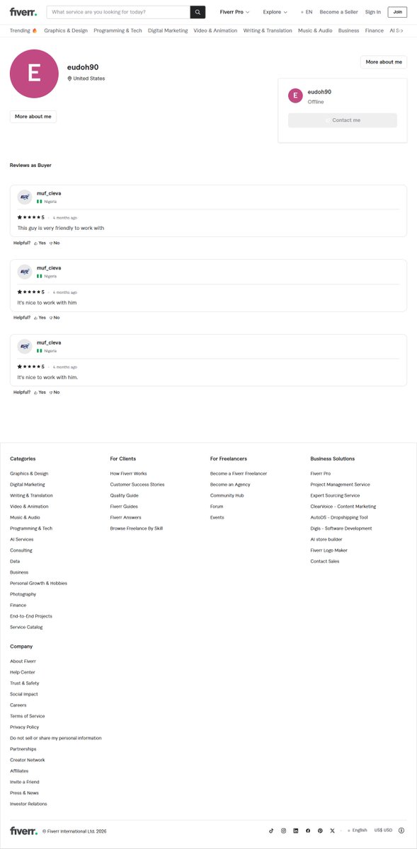 OptimizeH30317's tweet photo. Client Username: eudoh90

I would appreciate transparency regarding the status of these funds and a clear explanation of the available options.

Username: Muf_cleva
#Fiverr #FiverrSupport https://t.co/95I5gZdCdP