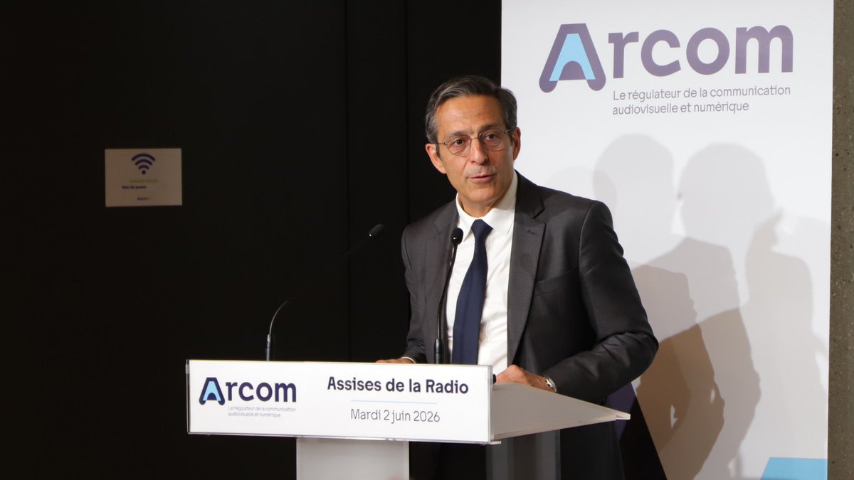 Arcom_fr's tweet photo. 🎙 #Radio | Les #AssisesDeLaRadio ont réuni de nombreux acteurs du secteur de la radio pour échanger sur les enjeux actuels et futurs du média le plus plébiscité par les Français.

Pour revoir l’édition 2026 des Assises de la radio : https://t.co/iRadU2lHs4 https://t.co/DGHpfxfcqO