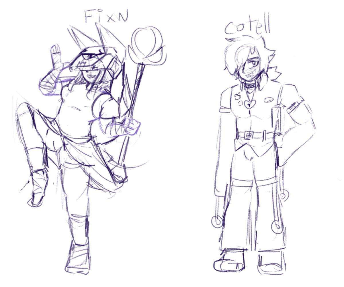 pai_de_cerezafu's tweet photo. Other extra gender changes, my favorite is collete https://t.co/NPUDpNQrMr