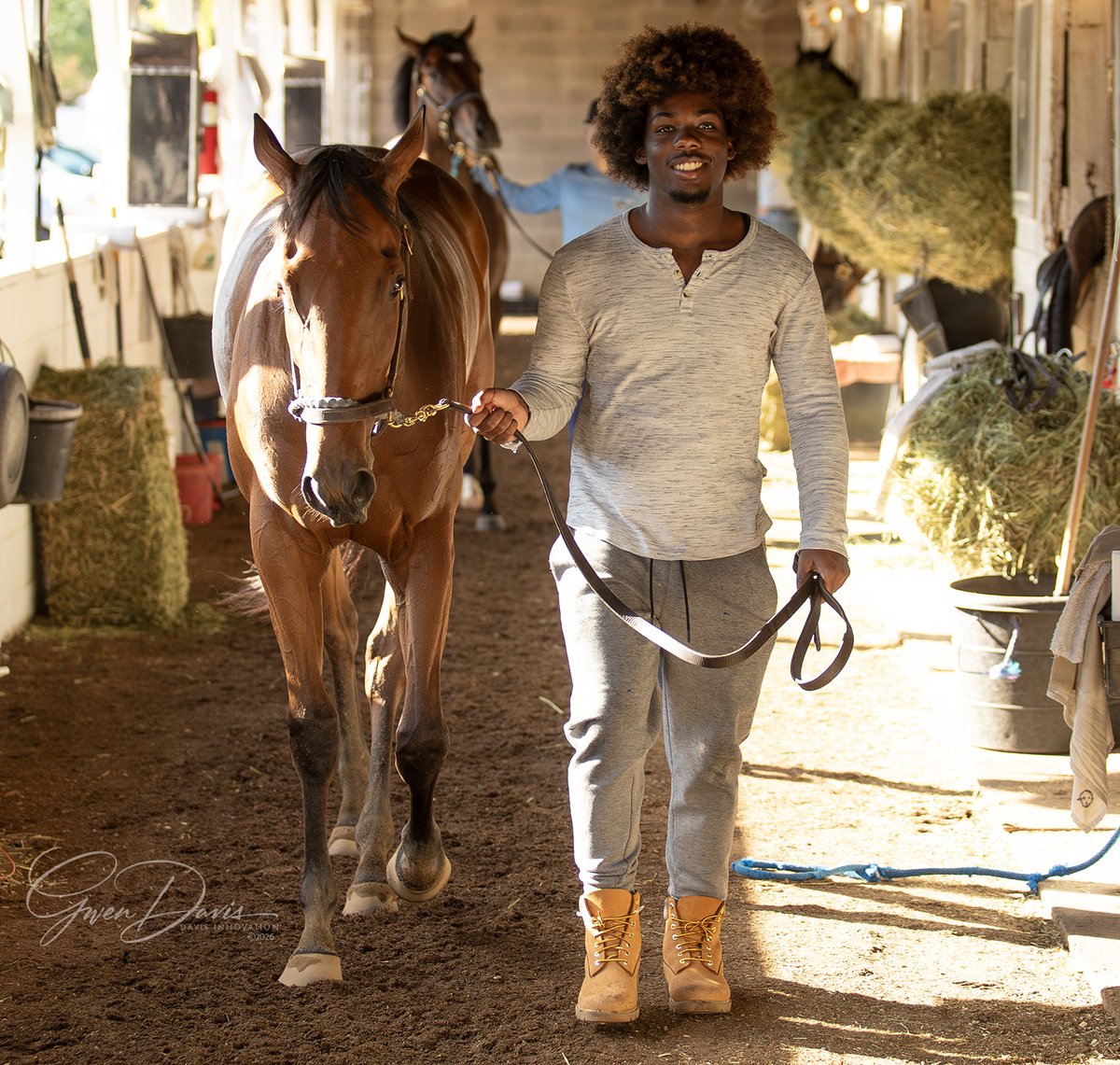 Romansracing's tweet photo. A pilot program in conjunction w Louisville native, syndicate owner, philanthropist Butch Mosby is underway. Two area high school students will join us this summer for an intro to the equine industry. Working towards opening doors for the next generation.
@InnovationDavis photos https://t.co/RgUxIweWXy