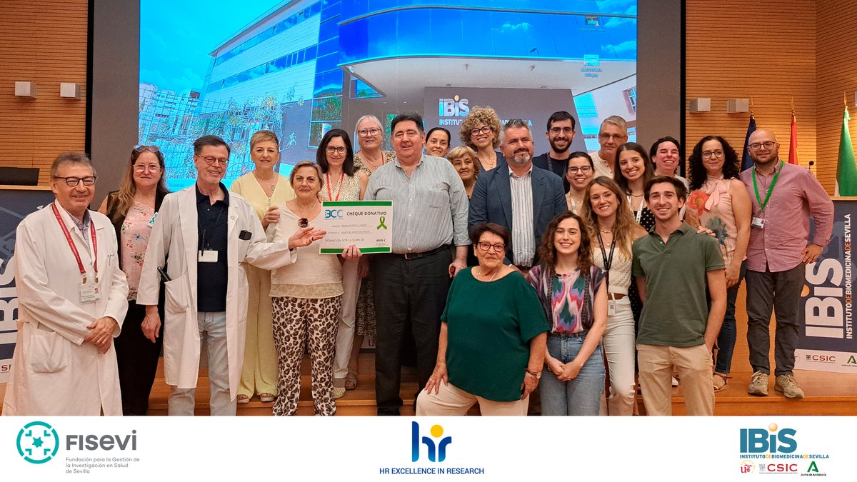 FISEVI_sevilla's tweet photo. 🟦NOTICIA |

"FISEVI, el IBiS y la Asociación Benalup con el Cáncer unen esfuerzos para impulsar la investigación en sarcomas a través de una donación solidaria"

+ INFO 👉 https://t.co/IooiaAVvAC https://t.co/d1HjrvCWtr