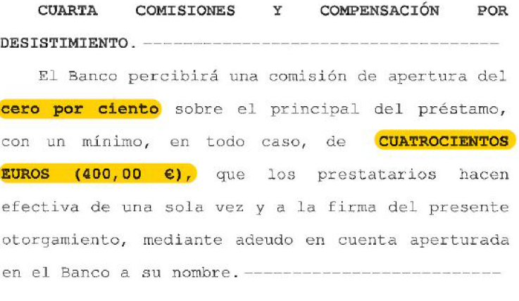 lluisferrernin's tweet photo. NO TODO VALE. Sentencia AP Girona, Secc. 1ª de 20 de Mayo 2026
 
Comisión apertura nula de 400 € 
En relación con capital de 218.900€ 
No se entregó ejemplar de tarifa de comisiones.
Y existe una ofuscación u ocultamiento de la comisión.

Nota mía: La cláusula es rarita: https://t.co/GcabT7q7Wx