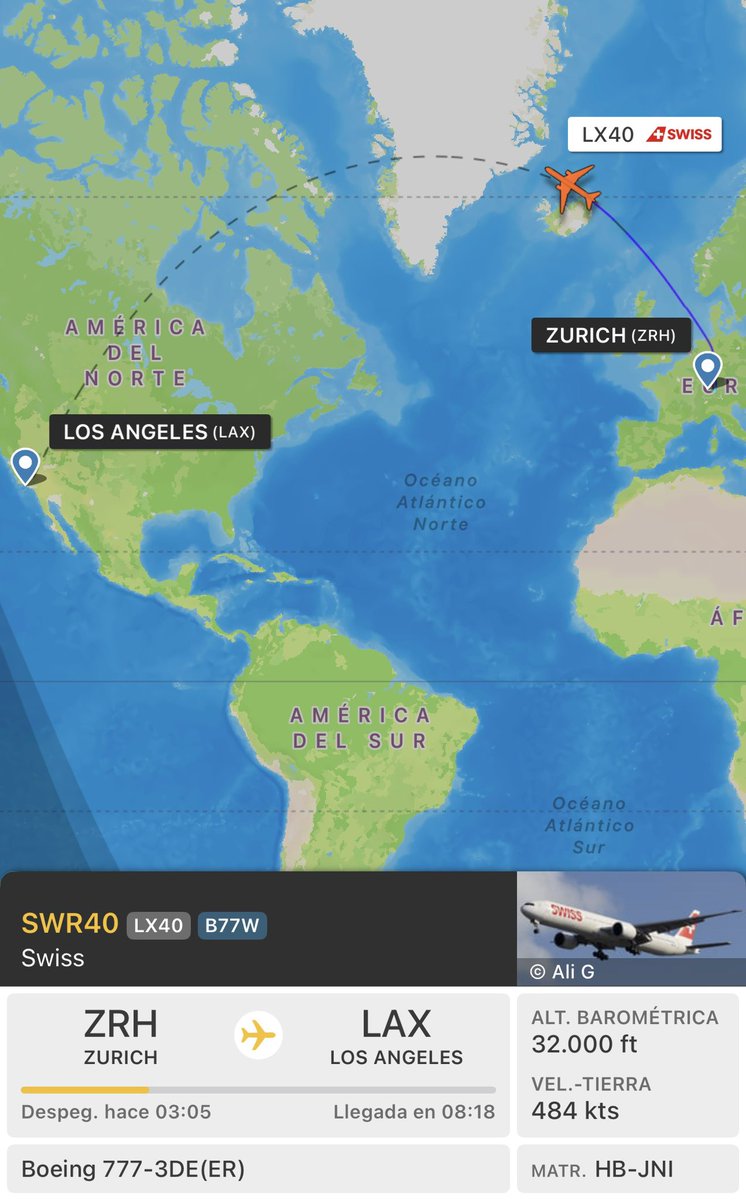 victor_nahe's tweet photo. 🇨🇭 El laaargo viaje de la selección de Suiza. Más de 11 horas de Zúrich a Los Ángeles 

❌Viajan sin Embolo porque faltaba la aceptación del ESTA. Pero dice la federación que en las próximas horas lo tendrá y volará por su cuenta

✈️ Ahora van por Islandia. Vuelan en Swiss, claro https://t.co/ElR59QCDGi