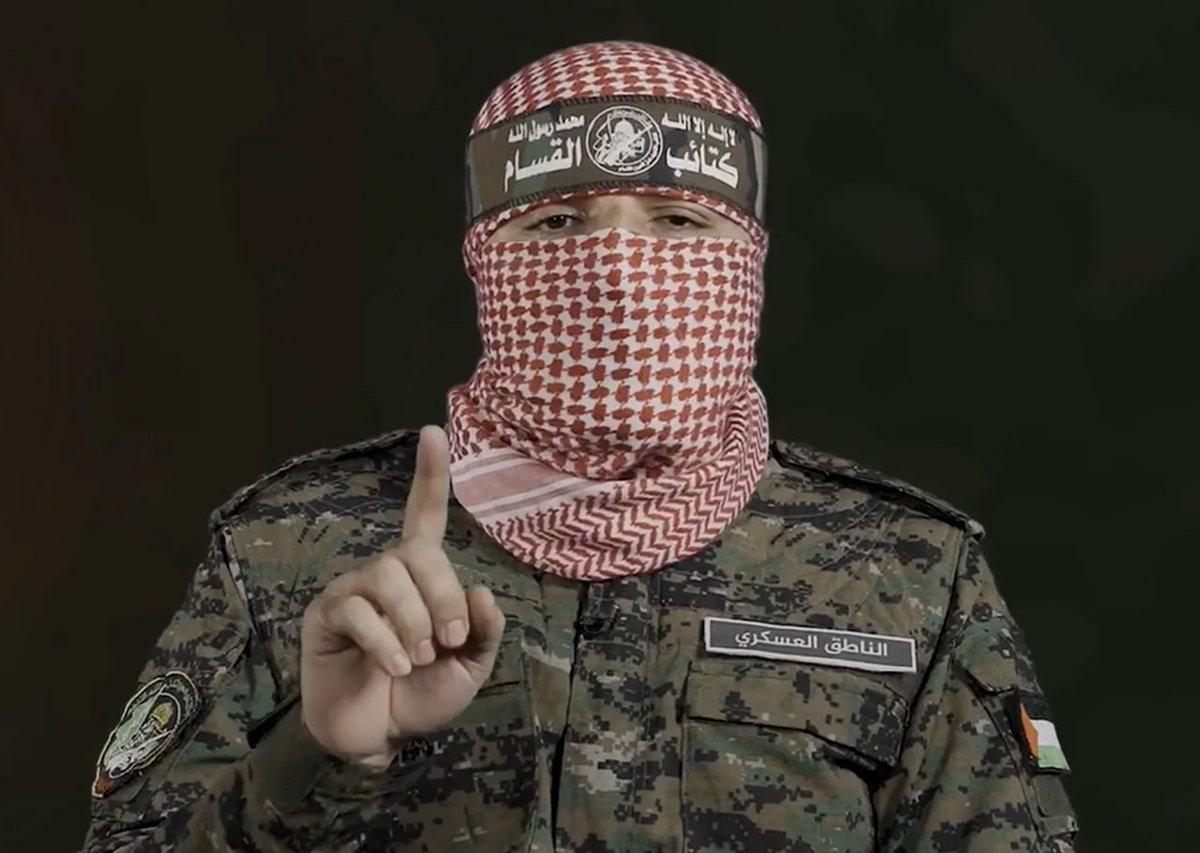 NewpressPs's tweet photo. خطاب للناطق العسكري باسم كتائب القسام أبو عبيدة، اليوم في تمام الساعة السادسة والنصف مساءً بتوقيت غزة https://t.co/3Vn4Qfu1Bl