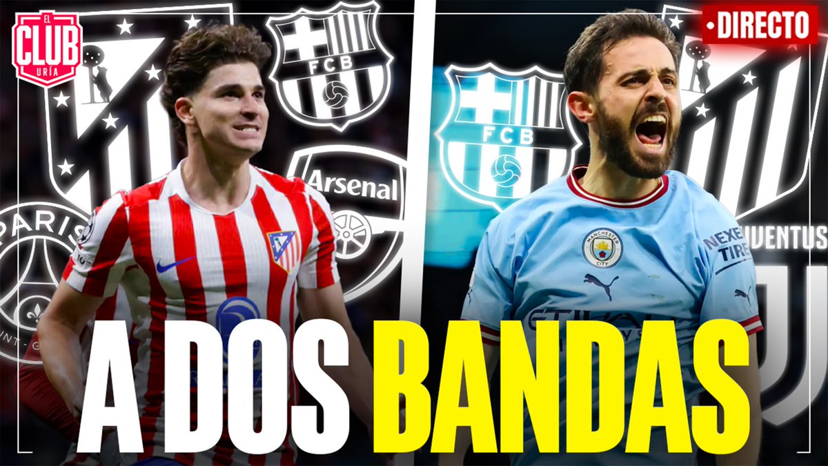 rubenuria's tweet photo. JULIÁN Y BERNARDO: A DOS BANDAS | LOS CASOS DE NICO, ALMADA Y NAHUEL | LIGA MUNDIAL CLUB URIA | @WalterZim @nachodonado @albercarba @elabuchus @jsancris_ y @JaviGomara De 17 a 20h.  #ClubUria840
https://t.co/5EDoEUDSuL https://t.co/9Ct4ZYI9Us