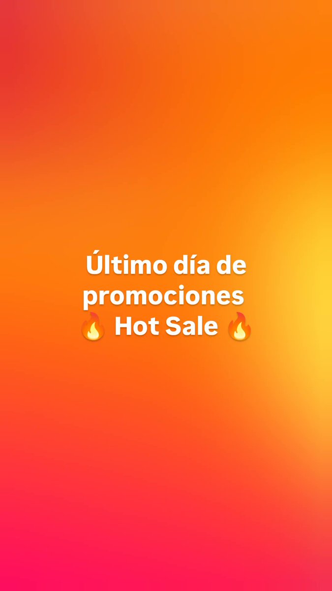 GIM_09's tweet photo. Último día de promociones 
🔥 Hot Sale 🔥 https://t.co/M6iAhJBFKe