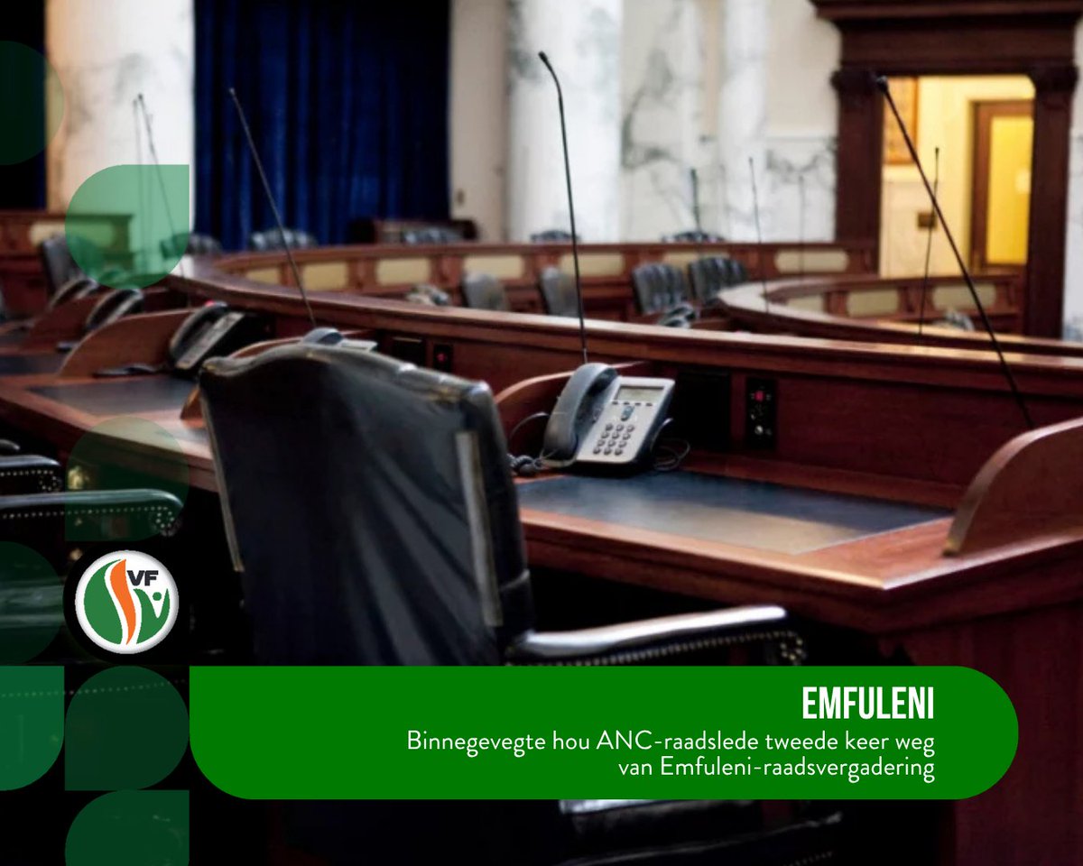 VFplusGP's tweet photo. Binnegevegte hou ANC-raadslede tweede keer weg van Emfuleni-raadsvergadering - Rdl. Gerda Senekal
📌Artikel: https://t.co/qnutBBvpSQ
💚 BLY INGELIG, VOLG: https://t.co/POtS0woJqv https://t.co/t8uKRS9sdP
