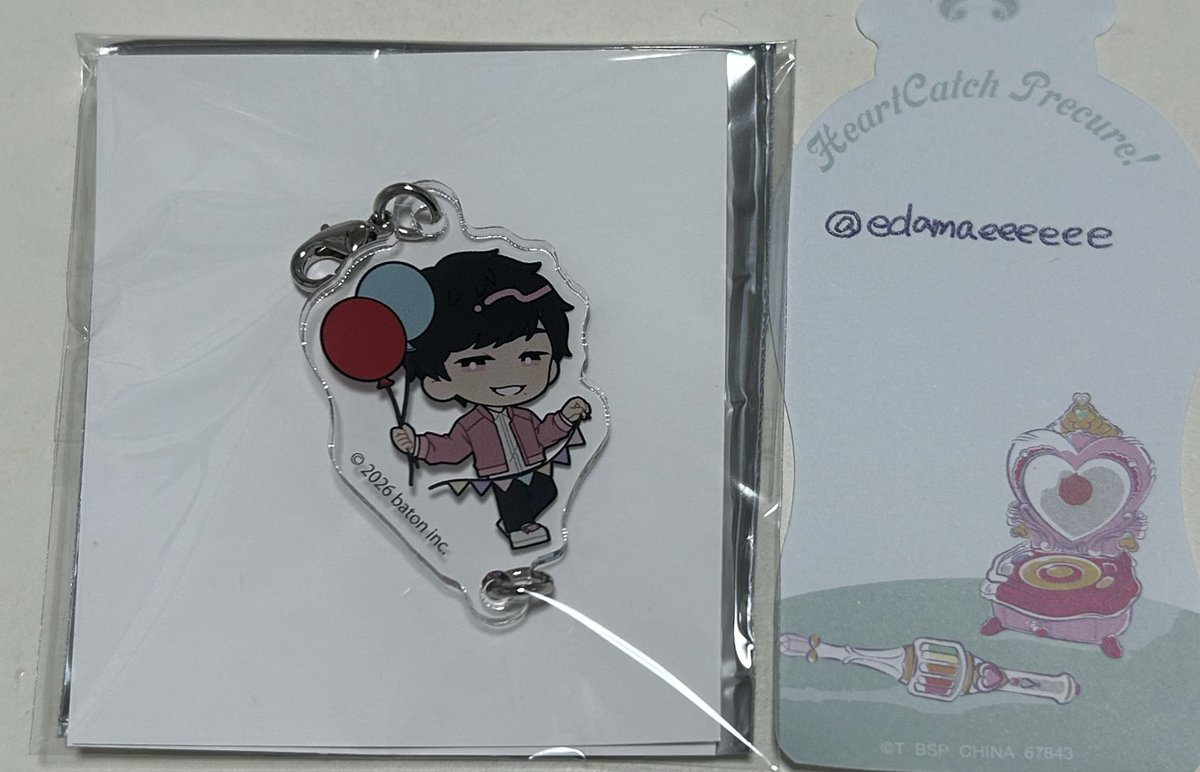 edamaeeeeee's tweet photo. @0

【交換】 
10周年記念展
つながるアクリルチャーム

譲：gn
求：mn

郵送希望です
検索からでもお気軽にお声掛け下さい🙇

#QKグッズ交換中 https://t.co/3ngoASCWaA