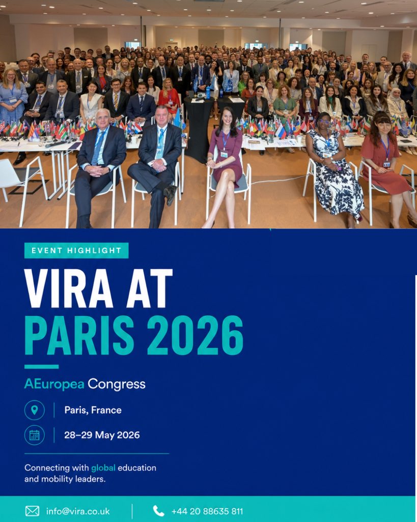 ViraUK's tweet photo. 🌍 Vira at Paris 2026 | AEuropea Congress

Our colleagues Amisha and Denitsa proudly represented Vira at the AEuropea Paris 2026 Congress, connecting with lawyers and industry professionals from around the world.

Over two insightful days, the event provided valuable opportunities to exchange ideas, strengthen international relationships, and stay at the forefront of developments in the global immigration landscape.

Here’s a glimpse into the conversations, connections, and collaborations that made this event truly memorable.

📍 Paris, France
📅 28–29 May 2026

#ViraInternational #AEuropea #Paris2026 #ImmigrationLaw #GlobalMobility #ImmigrationProfessionals #InternationalNetworking #LegalProfessionals #GlobalConnections #IndustryLeaders #TeamVira #Paris #BusinessNetworking #ImmigrationIndustry #ProfessionalDevelopment #ConferenceHighlights #GlobalPartnerships #InternationalRelations