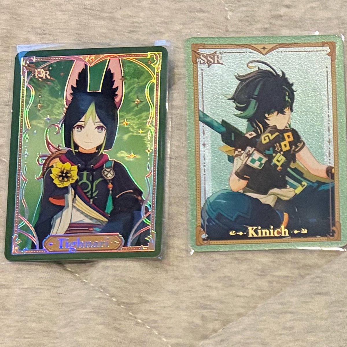 647235_'s tweet photo. 【交換】原神 流光行記 UR SSR

譲：UR ティナリ  SSR キィニチ

求：UR SSR 放浪者

別ポストにあるSR1枚もしくはN.R数枚を含めた比率交換も可能です！
求含む場合なんでも検討させて頂きますのでお気軽にお声掛けくださいm(_ _)m https://t.co/lrXWY5pbDy
