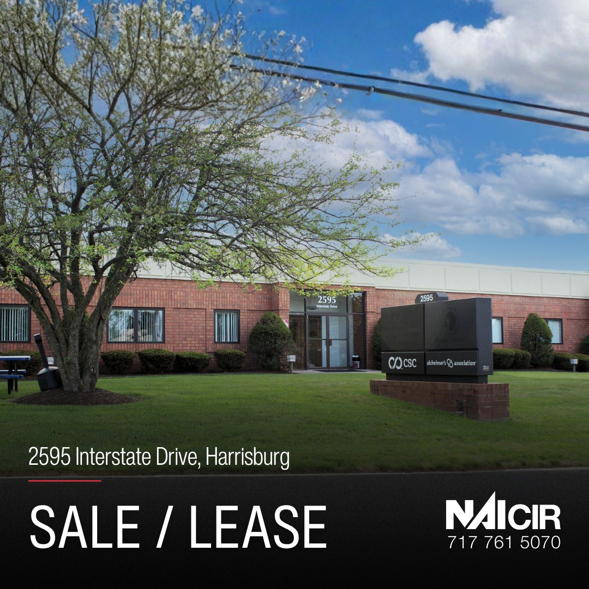 DanAlderman's tweet photo. Own the building. Let your tenants help pay for it. 🏢

2,583 SF available for owner-occupancy in a move-in ready, multi-tenant office building at Commerce Park Business Center. Brick construction, corner lot, I-81 access, and recent upgrades throughout. https://t.co/oxnl1nrl71