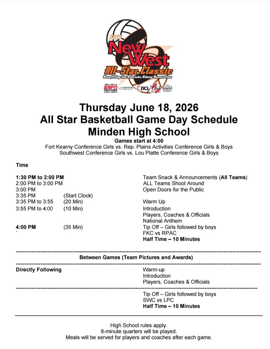 RPACRundown's tweet photo. 🏀 Congratulations to the RPAC Basketball Athletes selected to play in the New West All-Star Classic! 🏀

#rpacrundown https://t.co/JJZL9ojuKY
