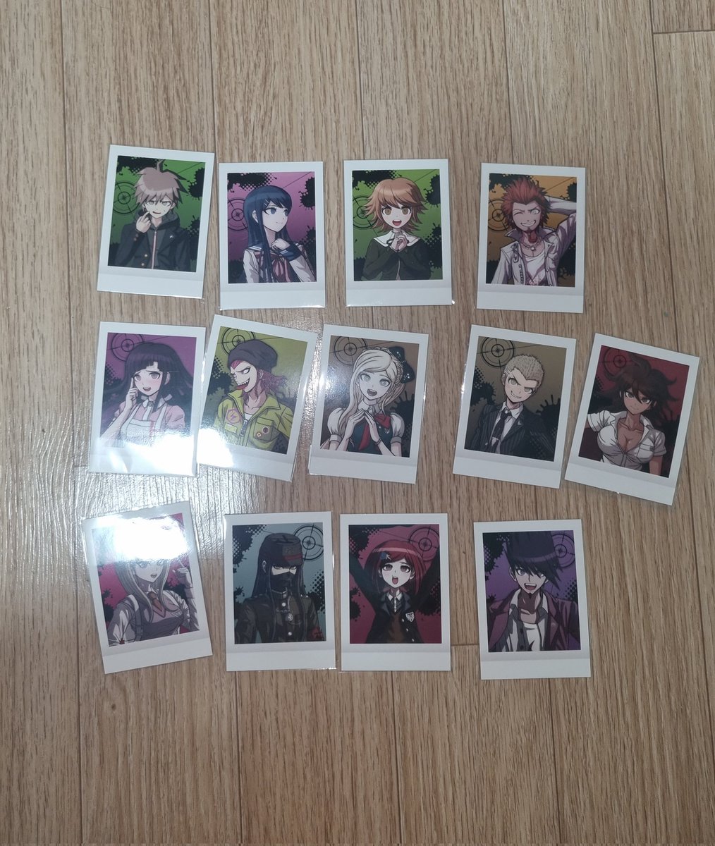 long1_long1's tweet photo. #단간장터 #롱일_단간굿즈판매

[판매]
단간론파 파샤코레 13장 일괄
💰18000원

한번에 배송보내고 싶어 일괄로 일단 먼저 판매하며 판매불발시 추후 개별전환 하겠습니다☺️
구매전후 소분 자유로이 가능합니다!

문의➡️
https://t.co/C2weO4iciV https://t.co/aYt92F1qdv