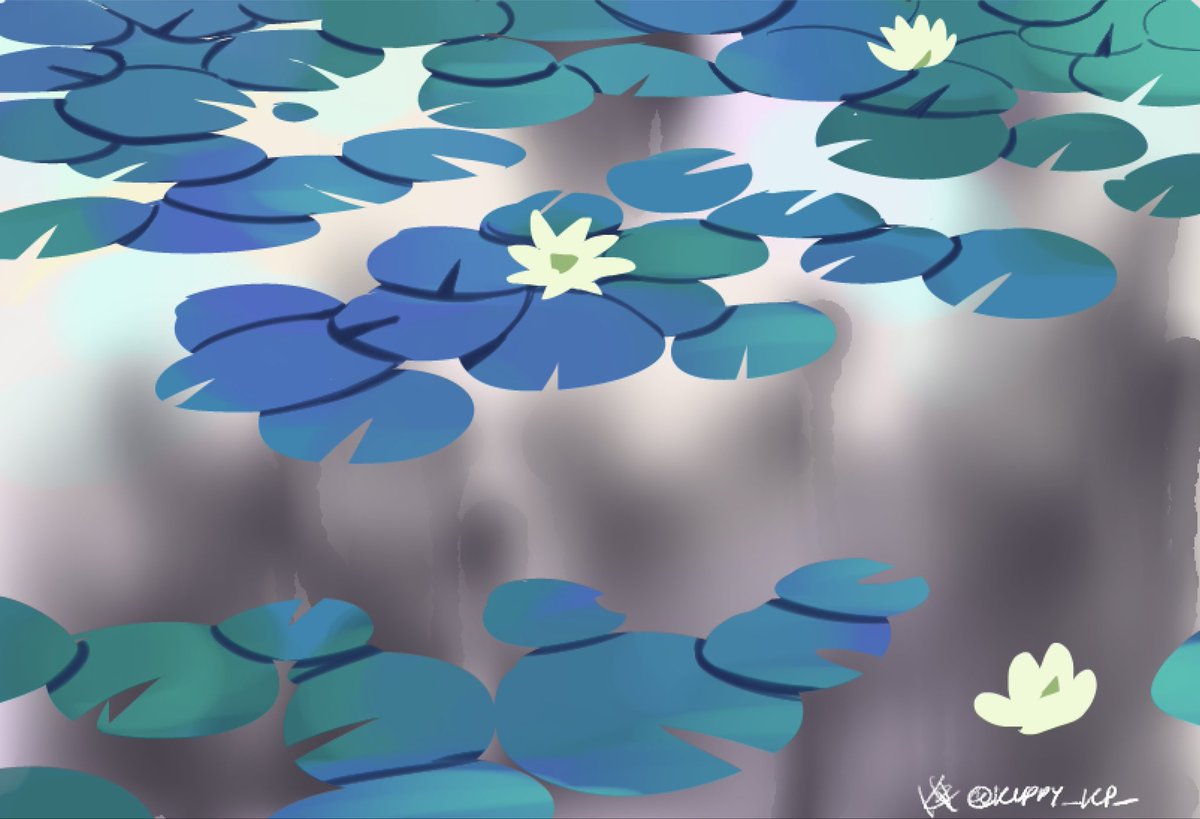 Kuppy_KP_'s tweet photo. Colour study of Lotus 🪷
i have been practicing art fundamentals a lot lately :) 
#colorstudy #clipstudio #CSP https://t.co/GCxmFDQX7x