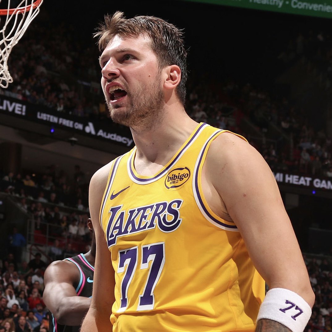 KalshiHoops's tweet photo. Players in NBA History with the Most 20/10/10 Games before turning 28 (RS + Playoffs):

91 — Luka Doncic
69 — Nikola Jokic
60 — Magic Johnson
38 — LeBron James
30 — James Harden
30 — Russell Westbrook https://t.co/nPJcOhGgWa
