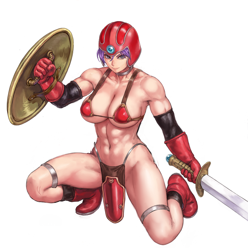 女戦士(DQ3) 「R14」|柑橘マンのイラスト