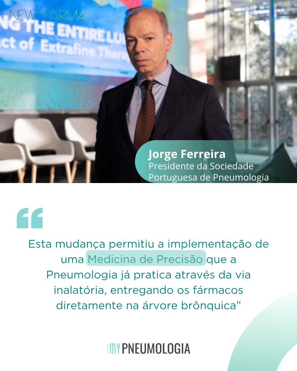 NewsFarma's tweet photo. Em entrevista à News Farma, Jorge Ferreira, presidente da SPP e diretor do Serviço de Pneumologia da ULS de Entre Douro e Vouga, destaca como a evolução do conhecimento médico transformou a abordagem clínica da DPOC e da asma.

Assista à entrevista: https://t.co/PivJbZy7O7 https://t.co/TyHN8FfV09