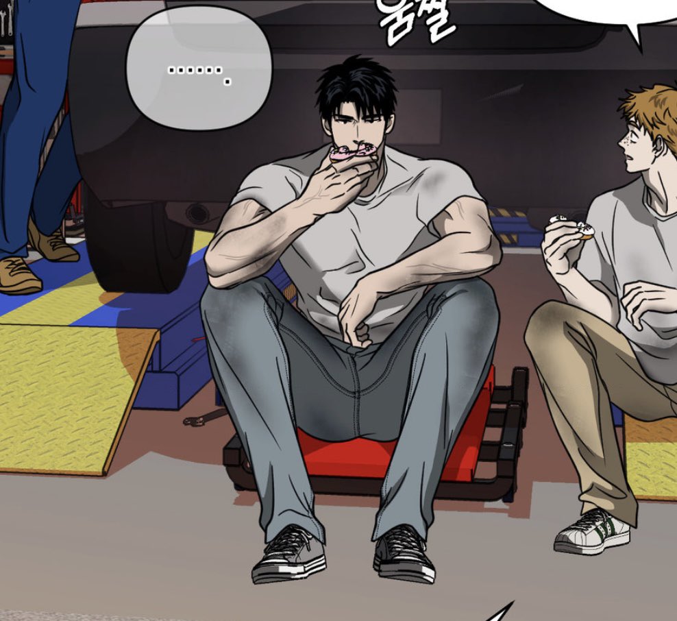 yasuswifee's tweet photo. shin trying to act nonchalant while they talk about the possibility of jake having a girlfriend 

but i sense a bit of passive aggression mixed with a hint of jealousy lol #shutline https://t.co/vNUuLVtrzg