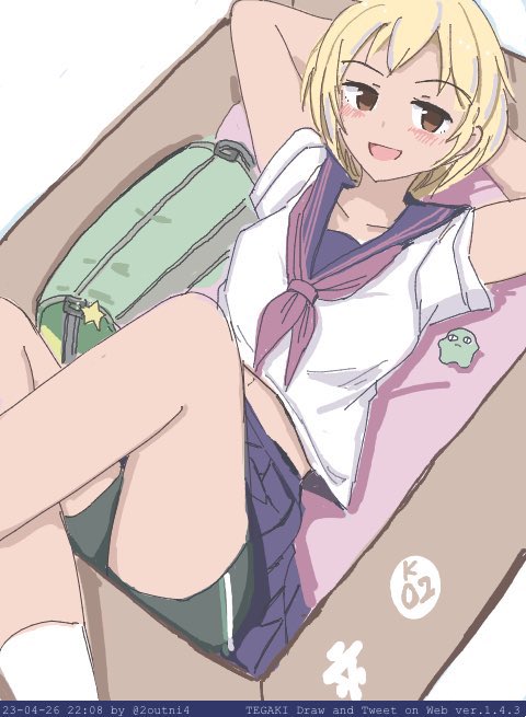 「松賀咲ちゃんお誕生日なんですか」|24のイラスト