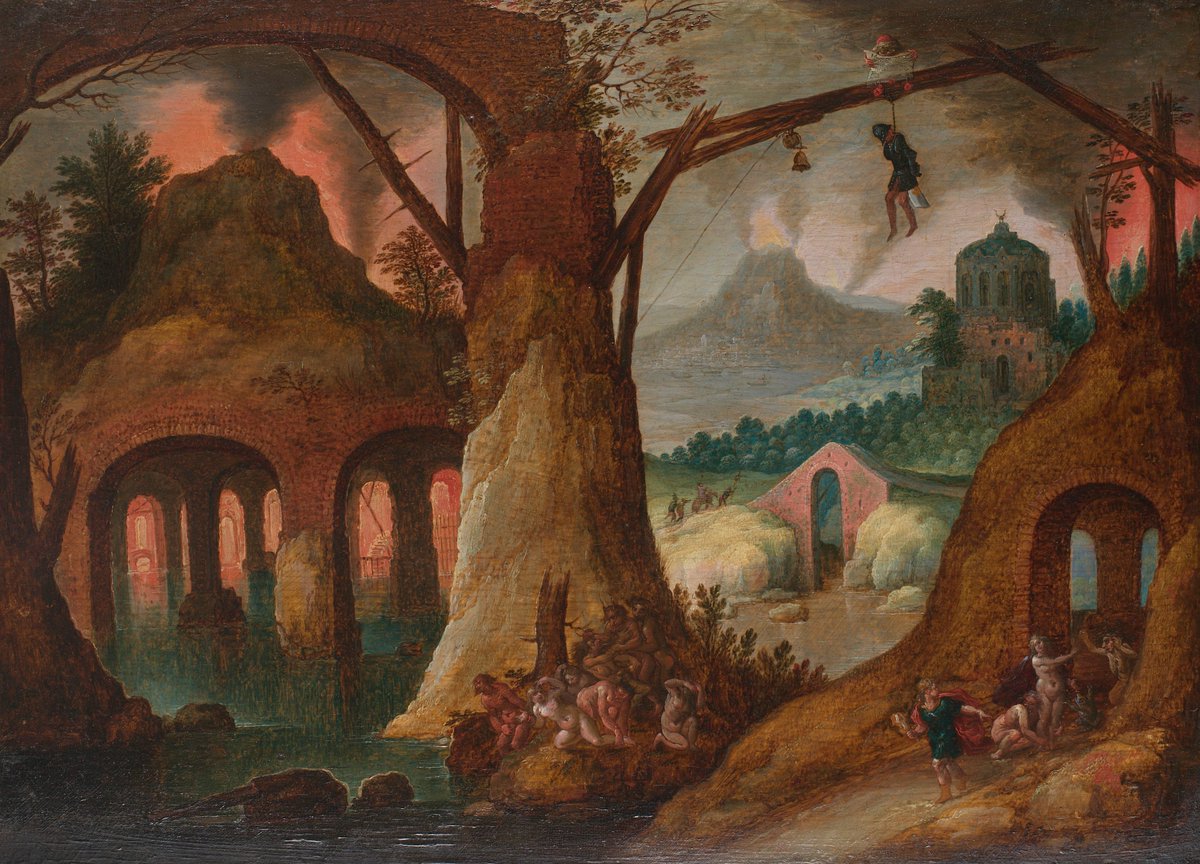 ModernHermetics's tweet photo. Orpheus Returning from the Underworld - Tobias Verhaecht (1630) https://t.co/KNfWuwK2YF